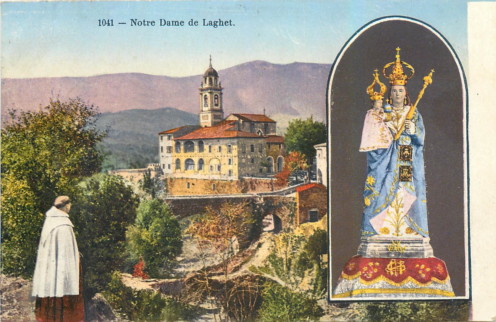 CPA Notre Dame de Laghet 