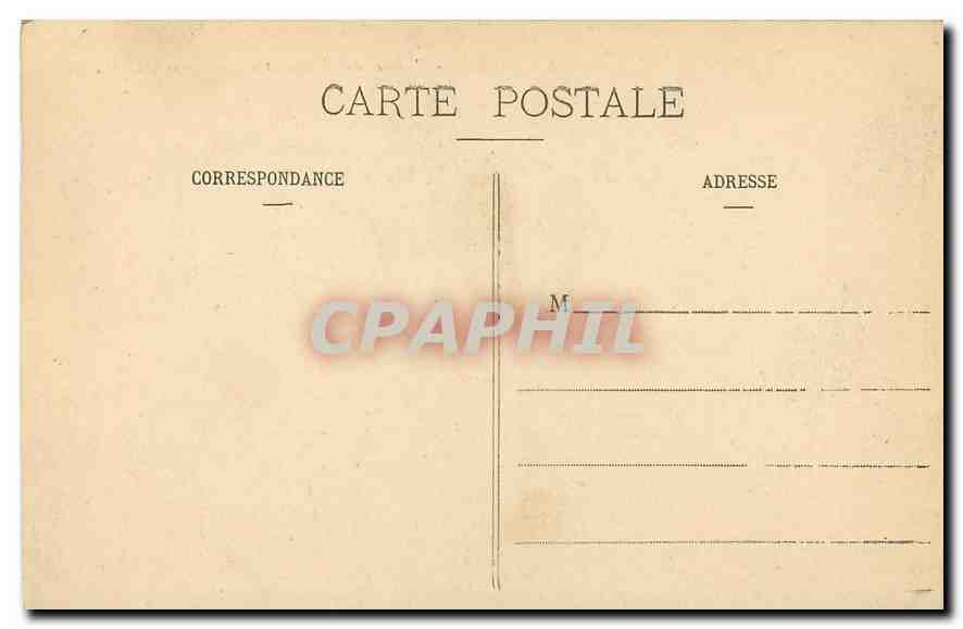 CPA Angers l'Entree du Chateau et le Pont Levis  — Rückseite