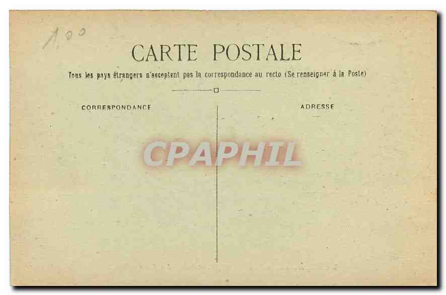 CPA Versailles le Buisson S et O Le Lac  — Back
