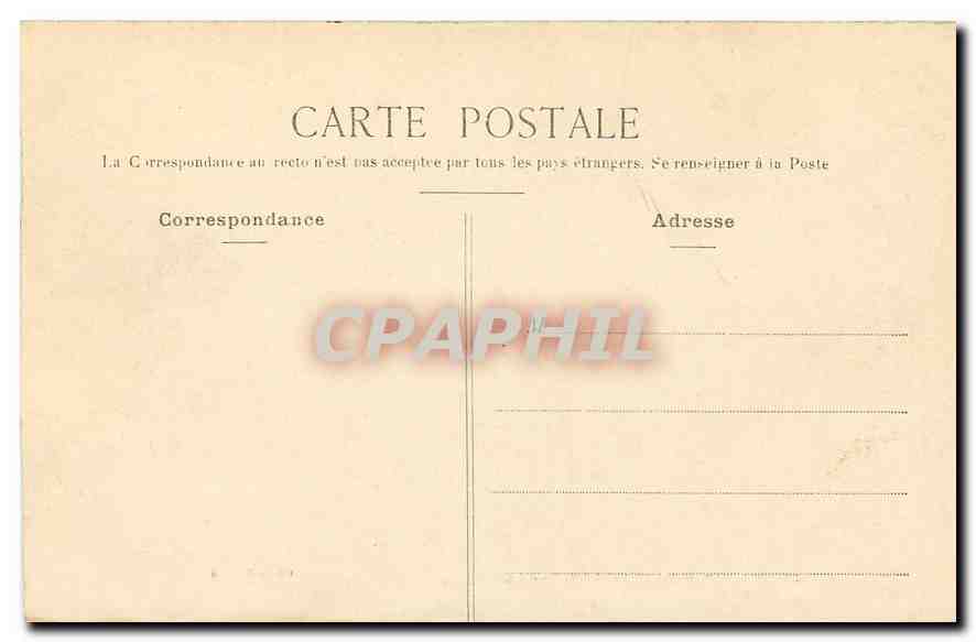 CPA Diogene Saint Cloud La Cascade  — Back