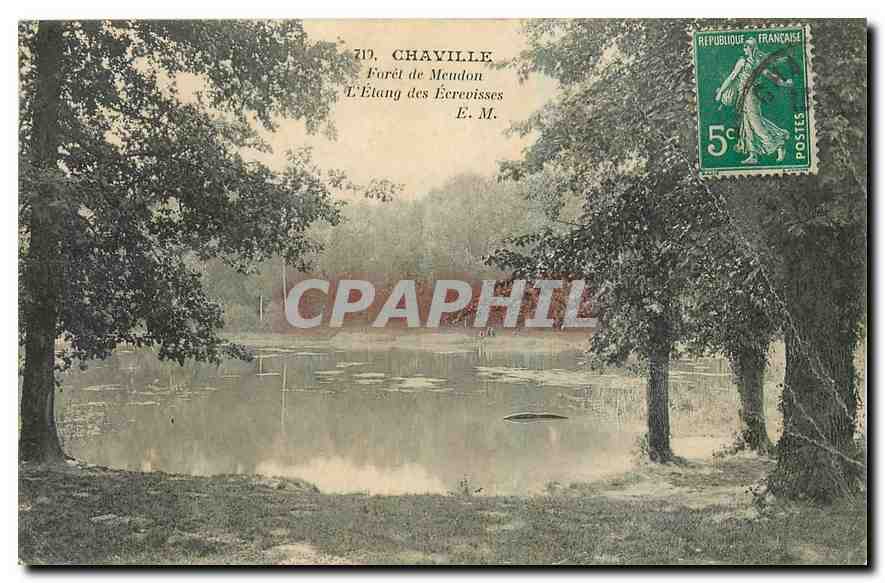 CPA Chaville Foret de Meudon l'Etang des Ecrevisses 