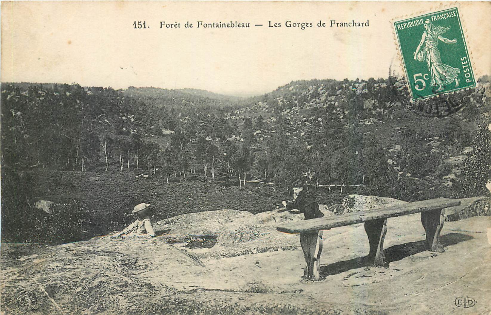 Forêt de Fontainebleau — Les Gorges de Franchard — EID