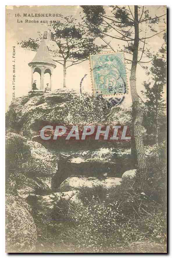 CPA Malesherbes La Roche aux amis 