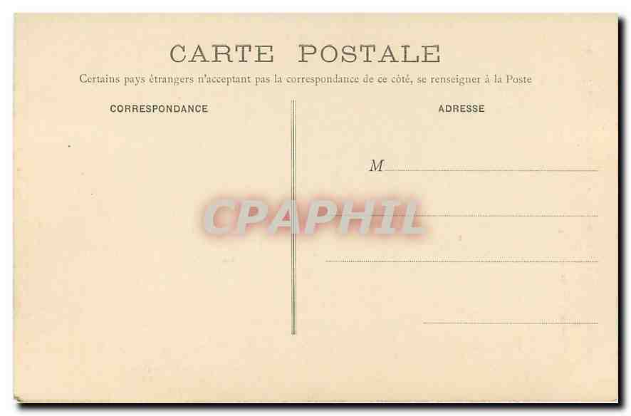 CPA Moret sur Loing l'Interieur de l'Eglise Notre Dame  — Verso
