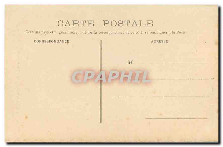 CPA Moret sur Loing Le Donjon et les Remparts  — Verso