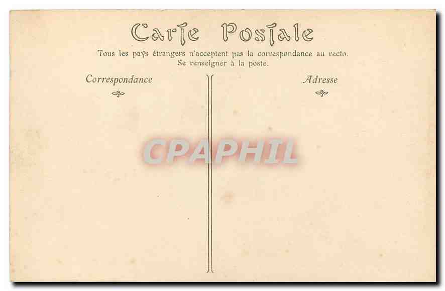 CPA Moret Le Canal et l'Aqueduc Eaux de la  Vanne  — Back