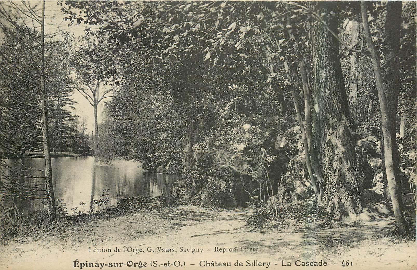 CPA Epinay sur Orge S et O La cascade