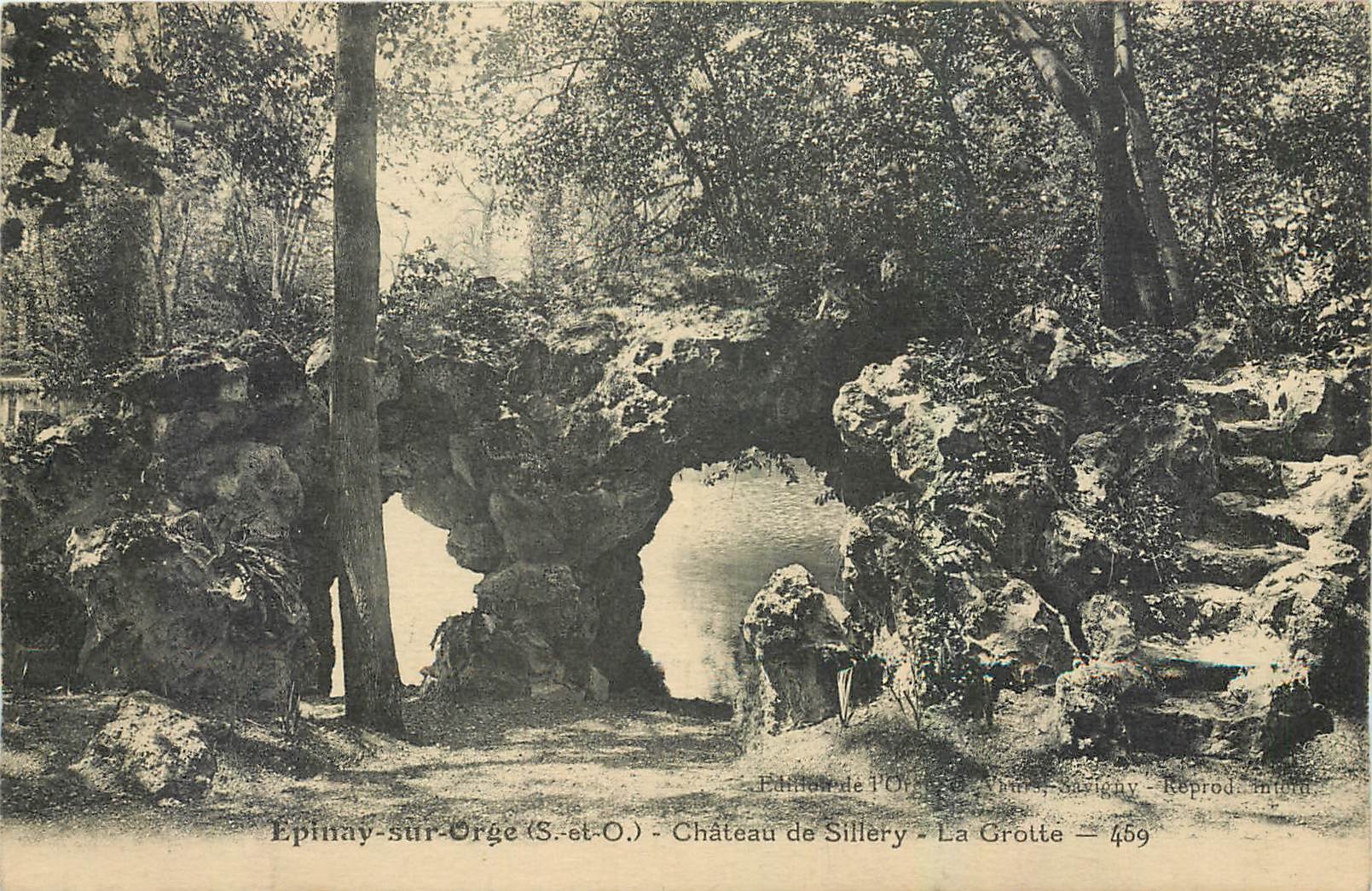 CPA Epinay sur Orge S et O Chateau de Sillery 