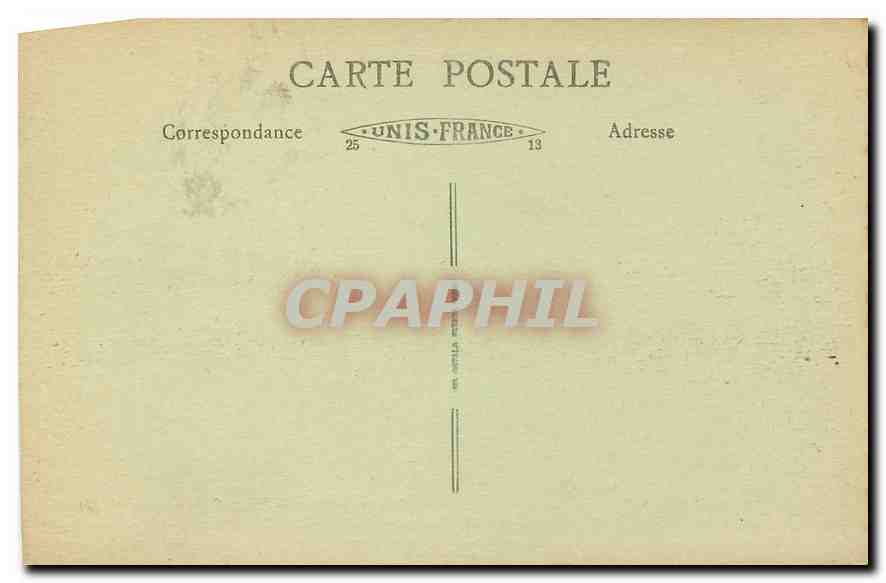 CPA Villemoisson sur Orge Eglse et ancien Prebytere  — Rückseite