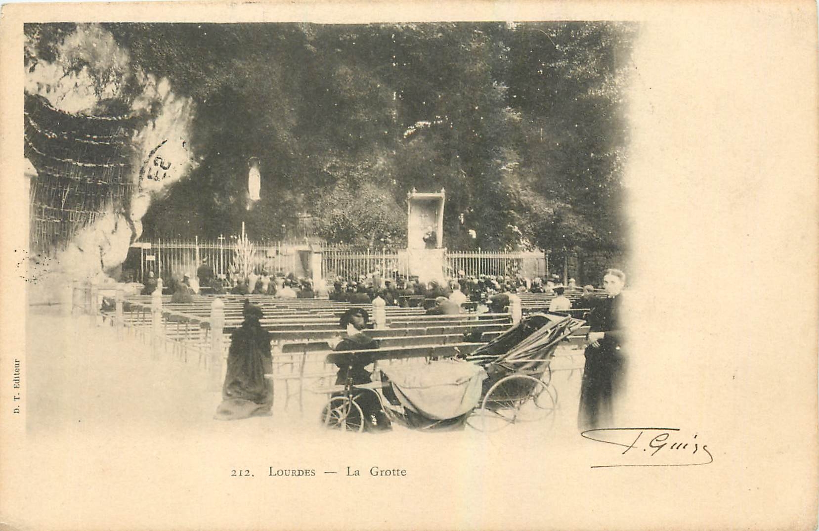 CPA Lourdes La Grotte 