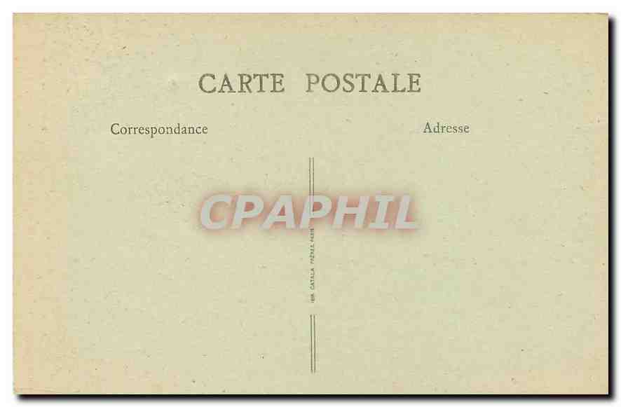 CPA Charlieu Loire Une Porte d'entree du Prieure  — Rückseite