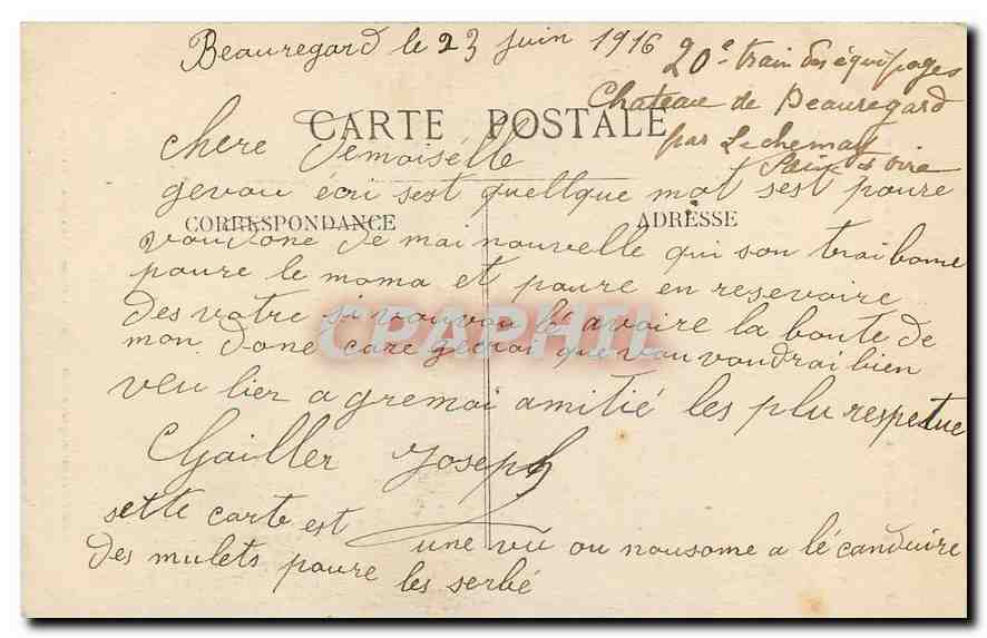 CPA La Vaucluse Illustre Orange l'Arc de Triomphe  — Rückseite