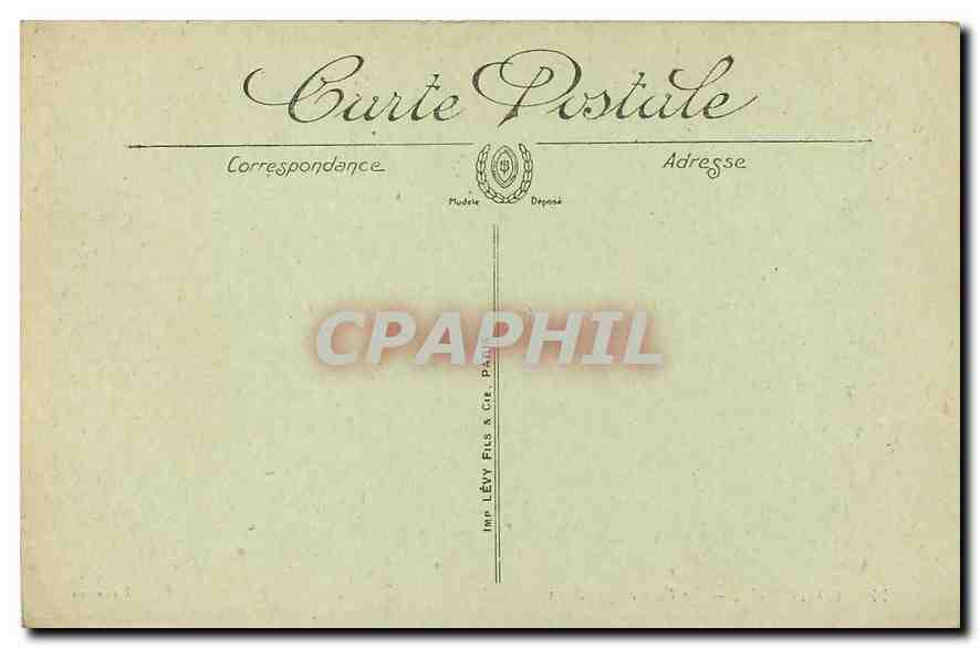 CPA Bordeaux Le Pont de Bordeaux  — Verso