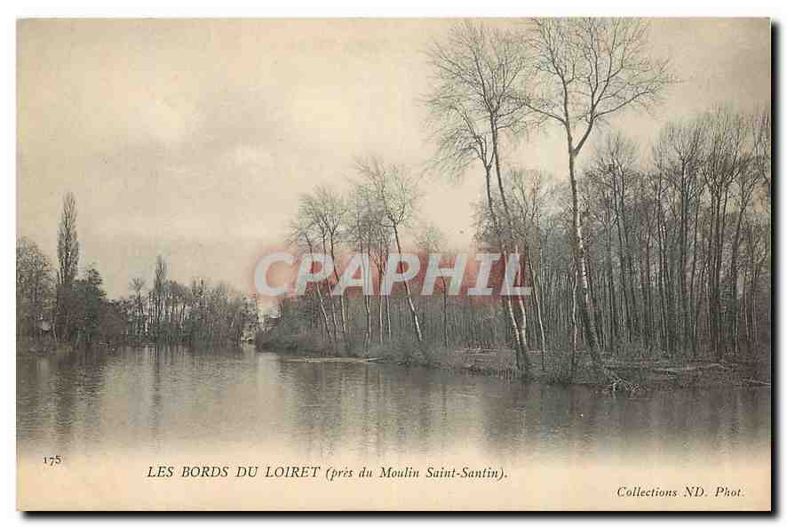 CPA Les Bords du Loiret pres du Moulin Saint Santin 