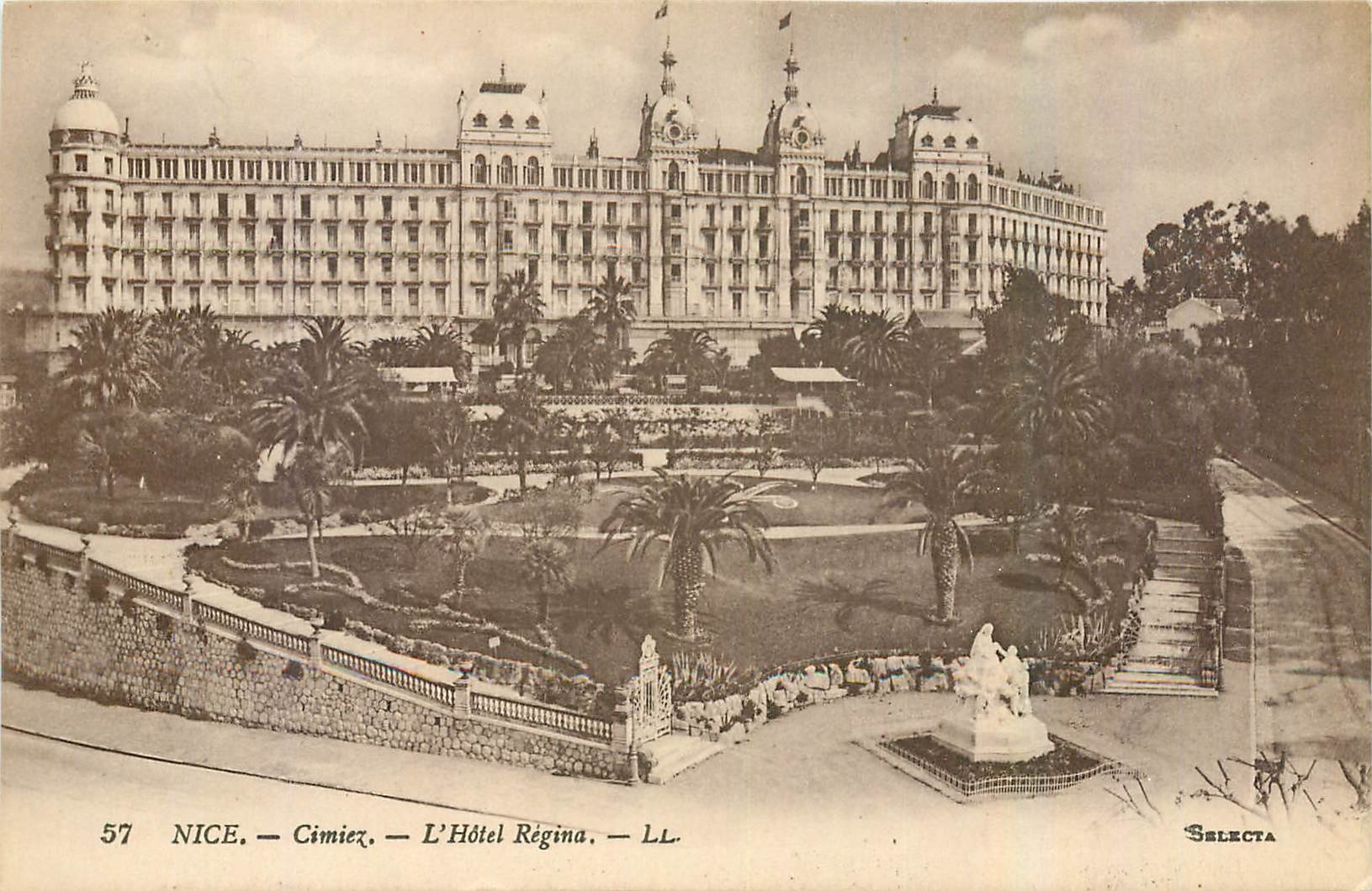 CPA Nice Cimiez l'Hotel Regina 
