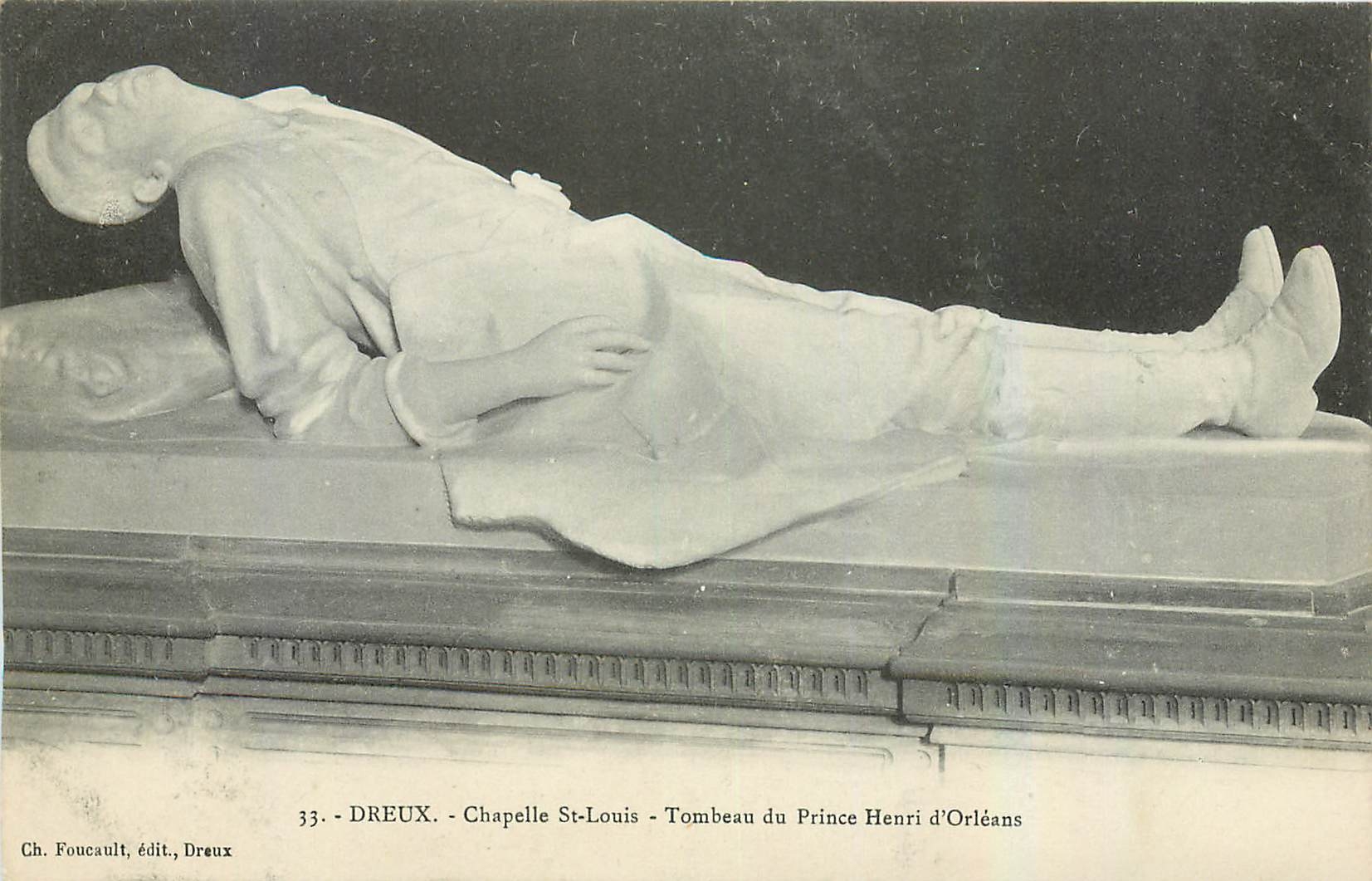 Dreux - Chapelle Saint-Louis - Tombeau du Prince Henri d'Orléans