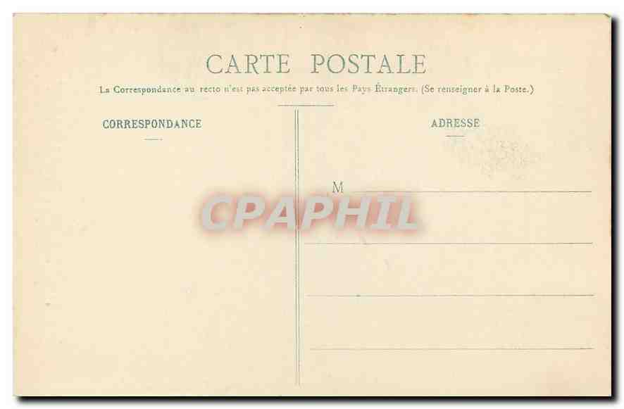 CPA Environs de Dreux Chateau d'Anet Lit de Diane de Poitiers  — Rückseite