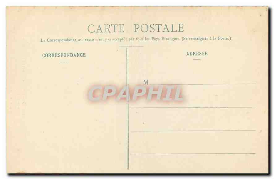 Château d'Anet - Le Vestibule — Environs de Dreux — éditeur non visible — Rückseite