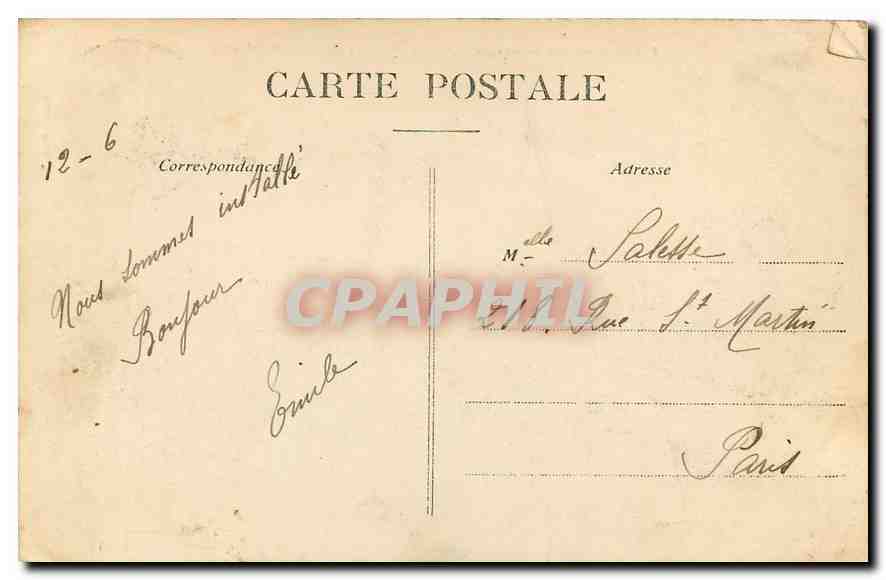 Camp de La Courtine (Creuse) — Vue générale (1ère Brigade) — Éditeur non visible — Reverso