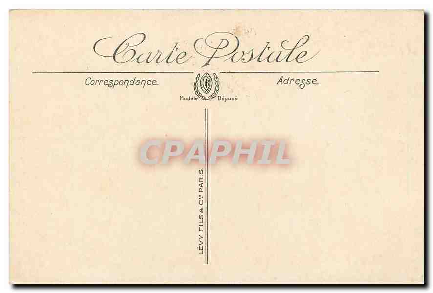 CPA Mulhouse Caserne Barbanegre Militaria — Rückseite