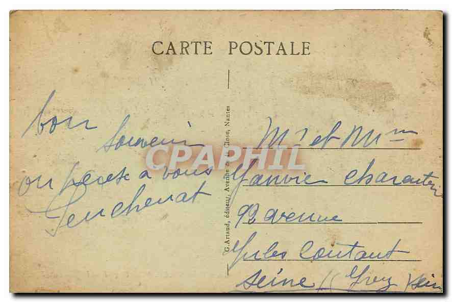 CPA Deauville La Plage Fleurie La Plage fleurie — Rückseite