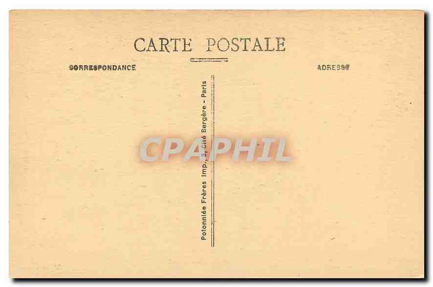 CPA Vincennes l'Entree du Donjon  — Rückseite