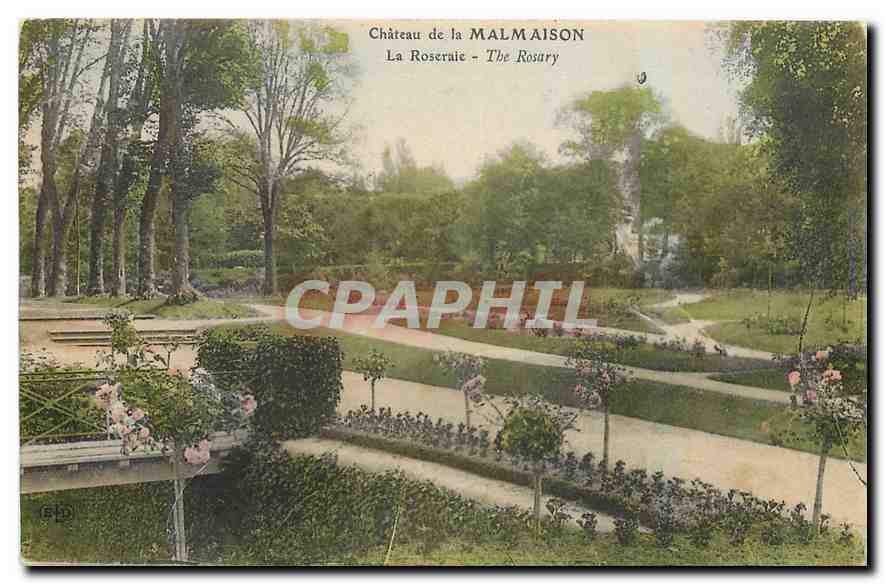 CPA Chateau de la Malmaison La Roseraie 