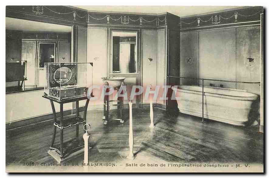 CPA Chateau de la Malmaison Salle de bain de l'Imperatricee Josephine 
