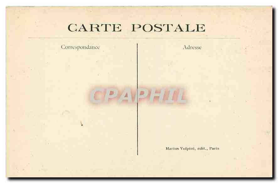 CPA Chateau de la Malmaison Salle de bain de l'Imperatricee Josephine  — Verso
