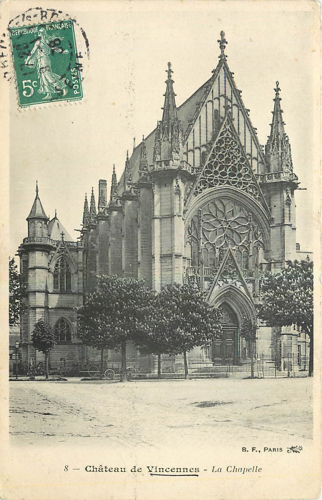 CPA Chateau de Vincennes La Chapelle 