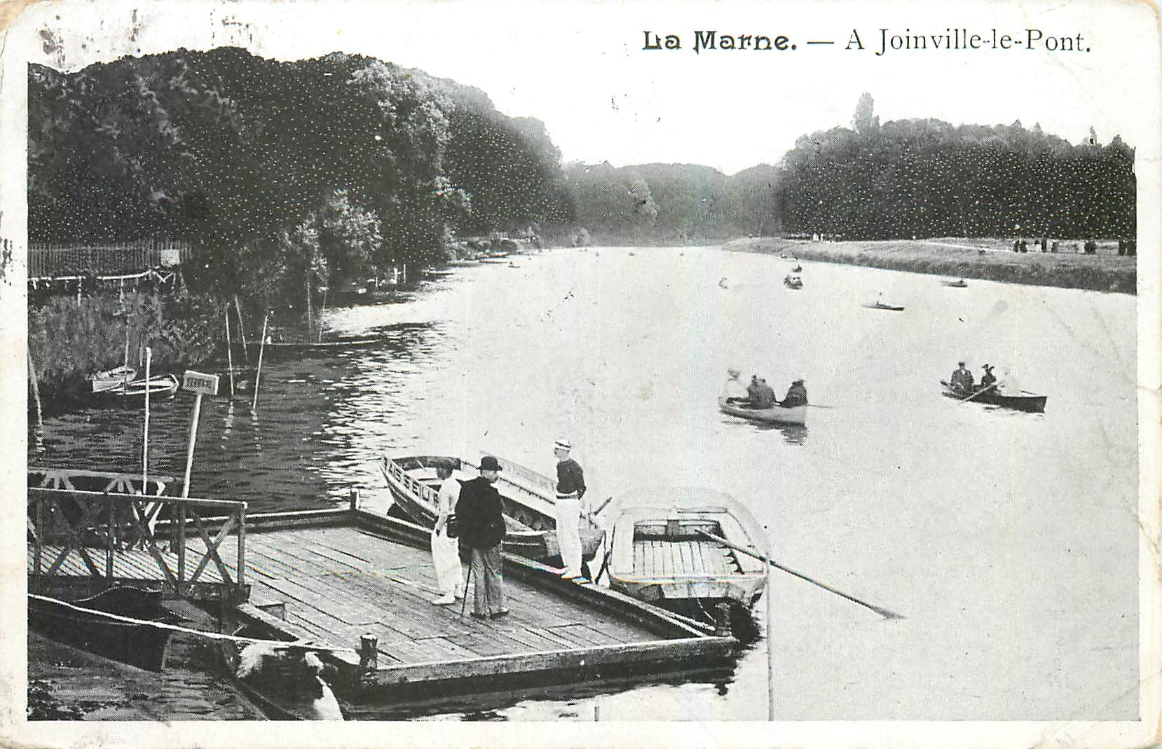 CPA La Marne A Joinville le Pont 