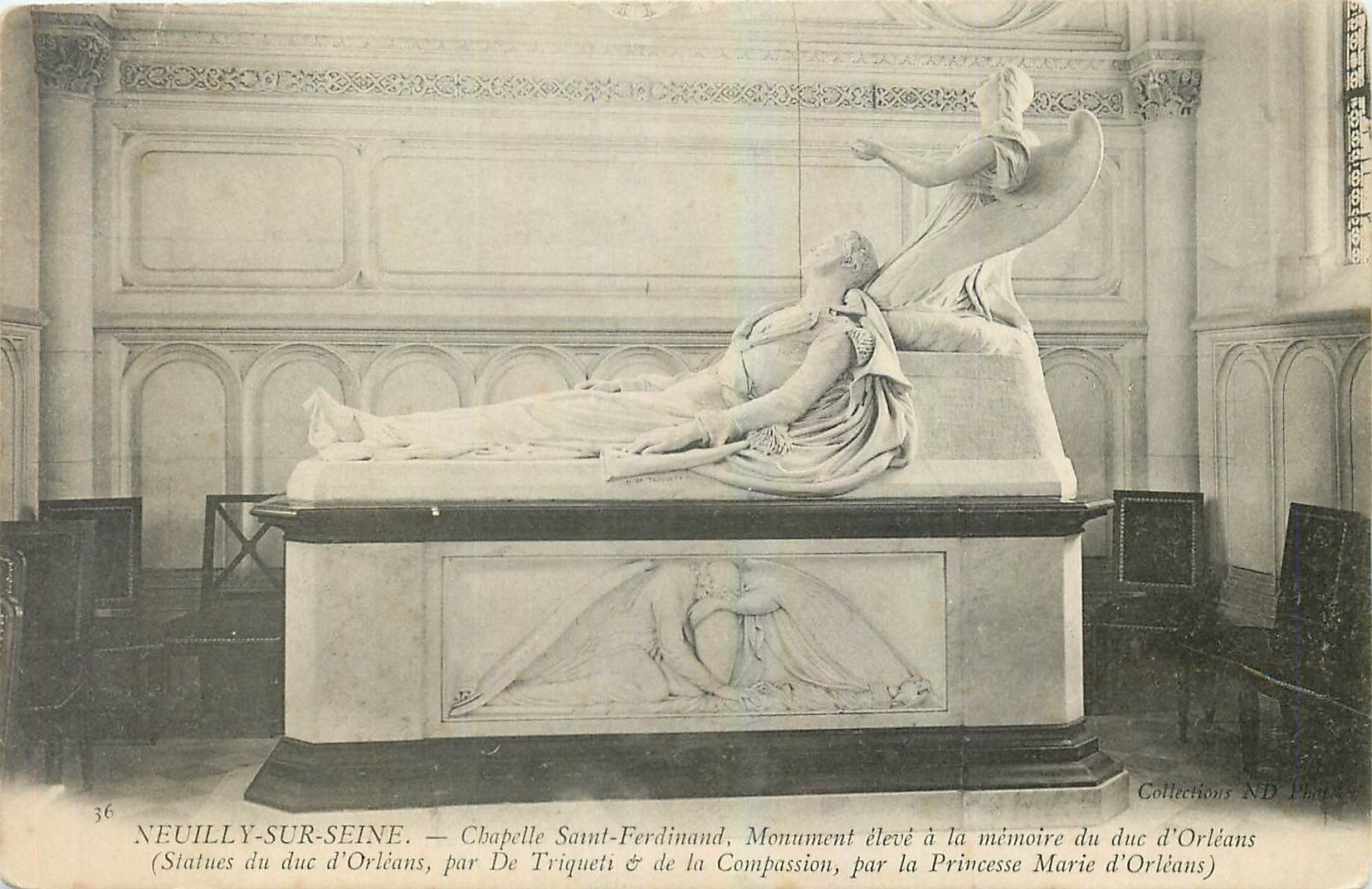 CPA Neuilly sur Seine Chapelle Saint Ferdinand 