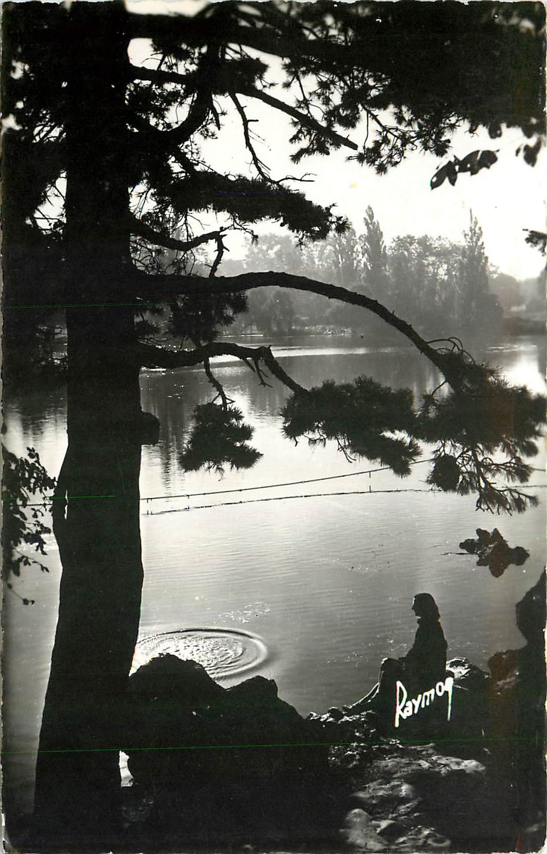 CPA Images de France En flanant au Bois de Vincennes Le Lac Daumesnil 