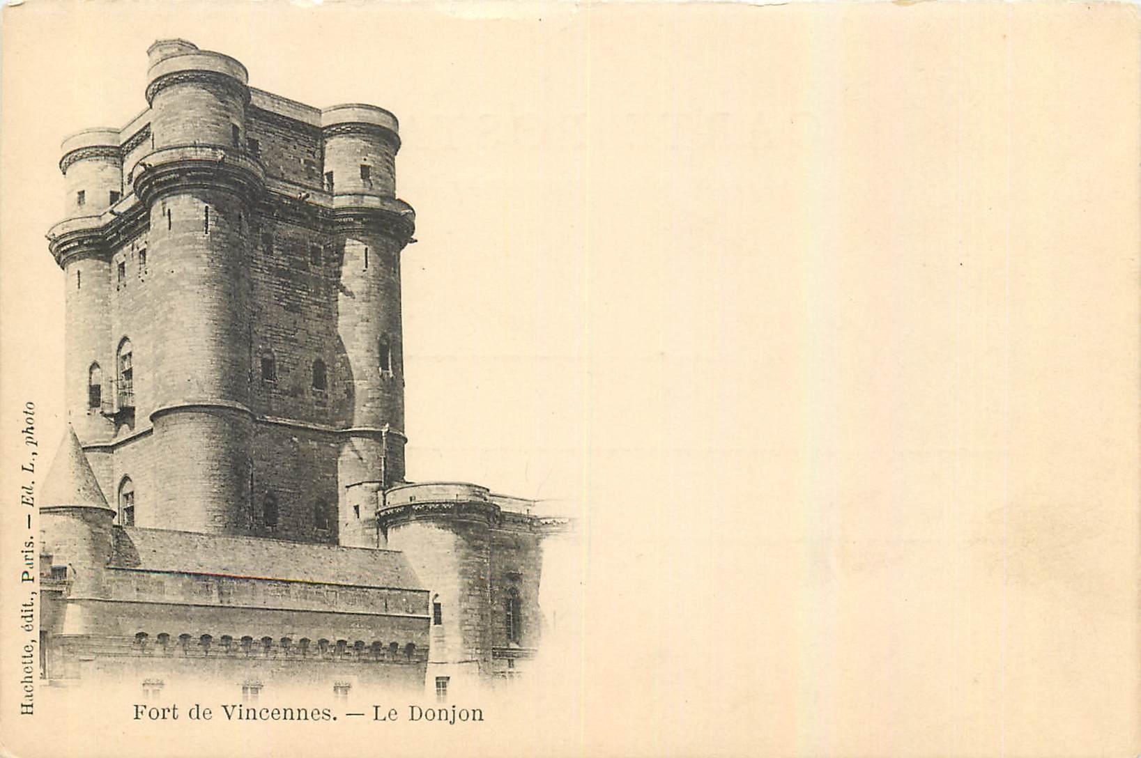 CPA Fort de Vincennes Le Donjon 