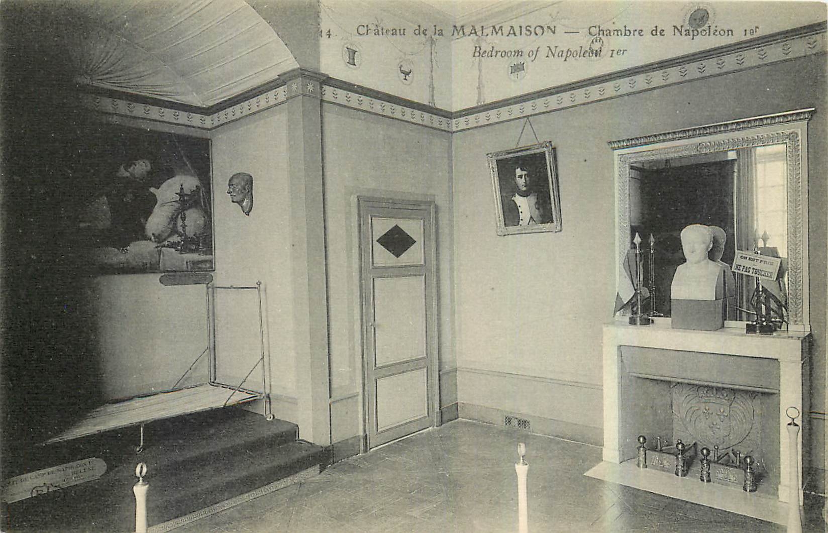 CPA Chateau de la Malmaison Chambre de Napoleon 