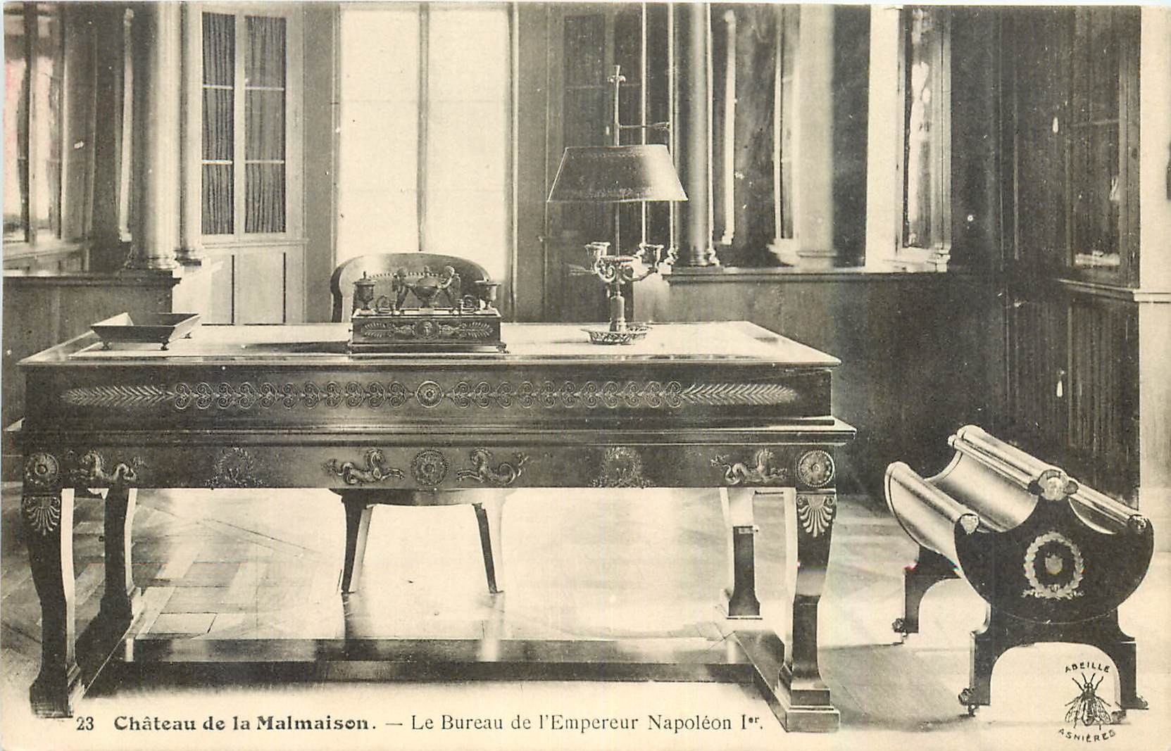 CPA Chateau de la Malmaison Le Bureau de l'Empereur Napoleon I 