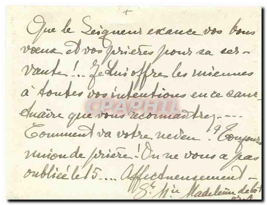 Photo Communiante — Rückseite