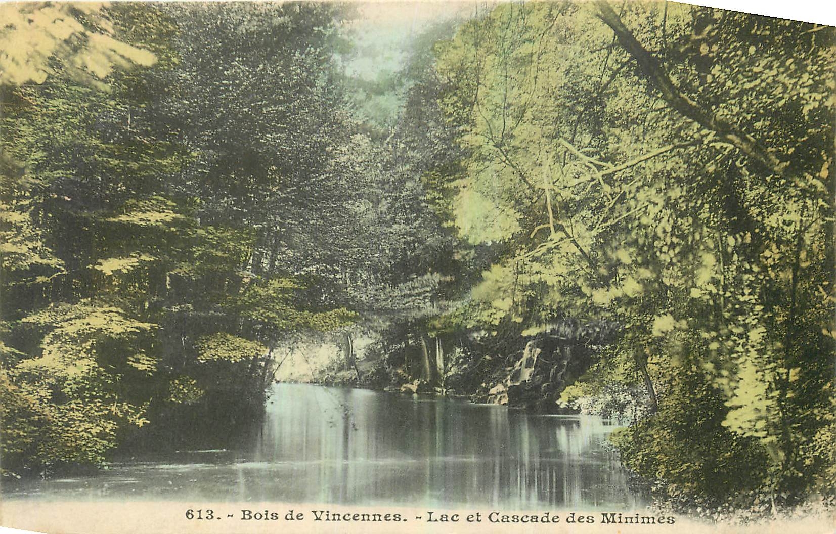 CPA Bois de Vincennes Lac et Cascade des Minimes 