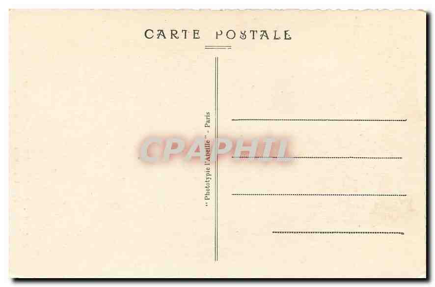 CPA Montmorency l'Eglise St Martin Vitrail d'Henry II de Bourbon  — Back