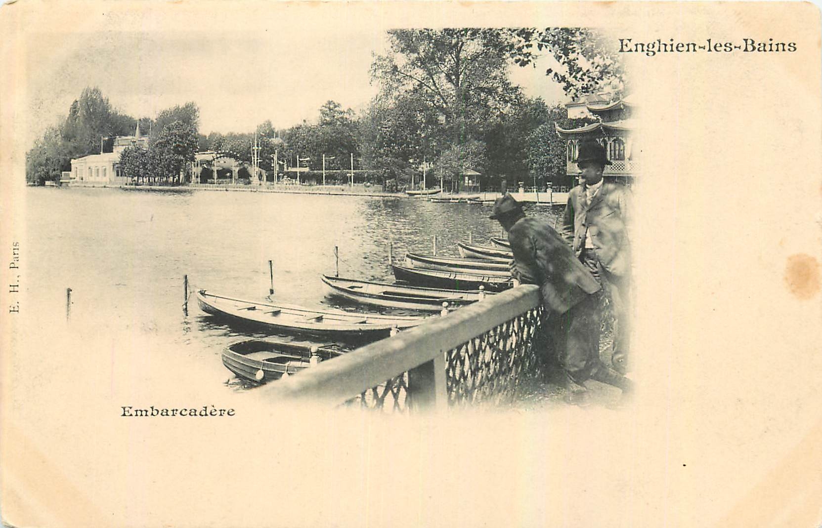 Embarcadère — Enghien-les-Bains — E. H. Paris