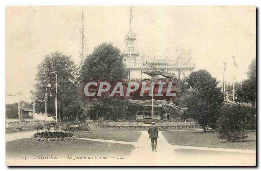 CPA Enghien Le Jardin du Casino 