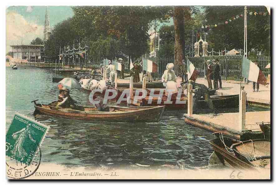 Enghien - L'Embarcadère — LL. — Éditeur LL