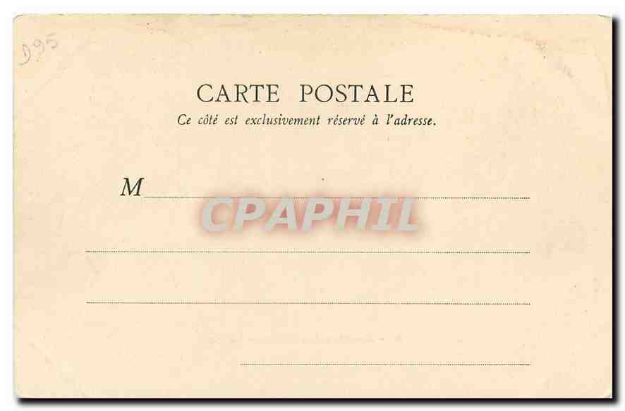CPA Enghien les Bains Le Lac  — Rückseite
