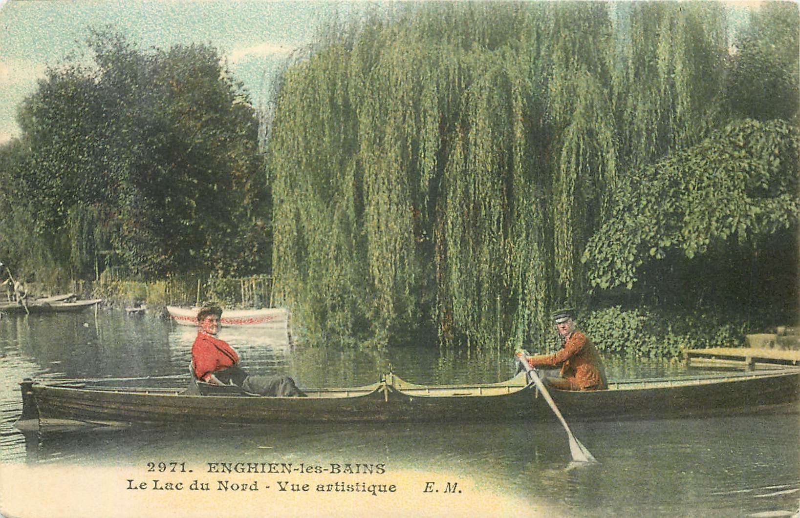 Enghien-les-Bains — Le Lac du Nord - Vue artistique — E.M. n°2971