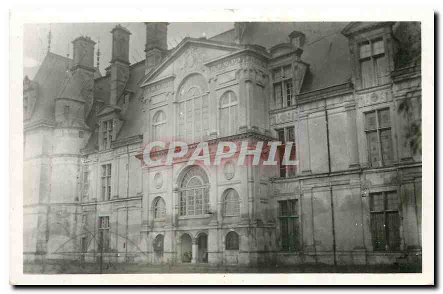 CPA Ecouen Le Chateau de la legion d'Honneur Facade Nord 