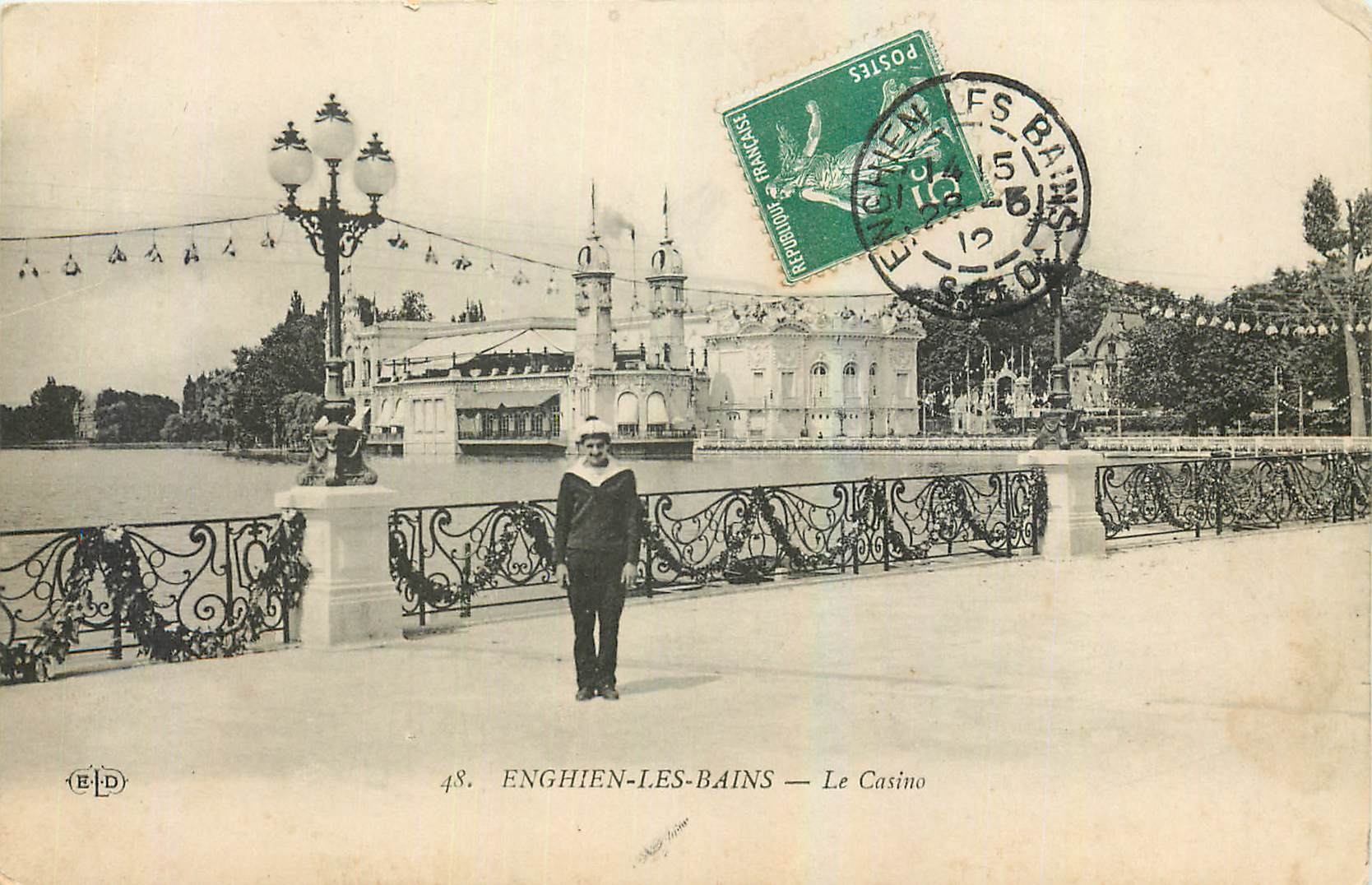 CPA Enghien les Bains Le Casino 