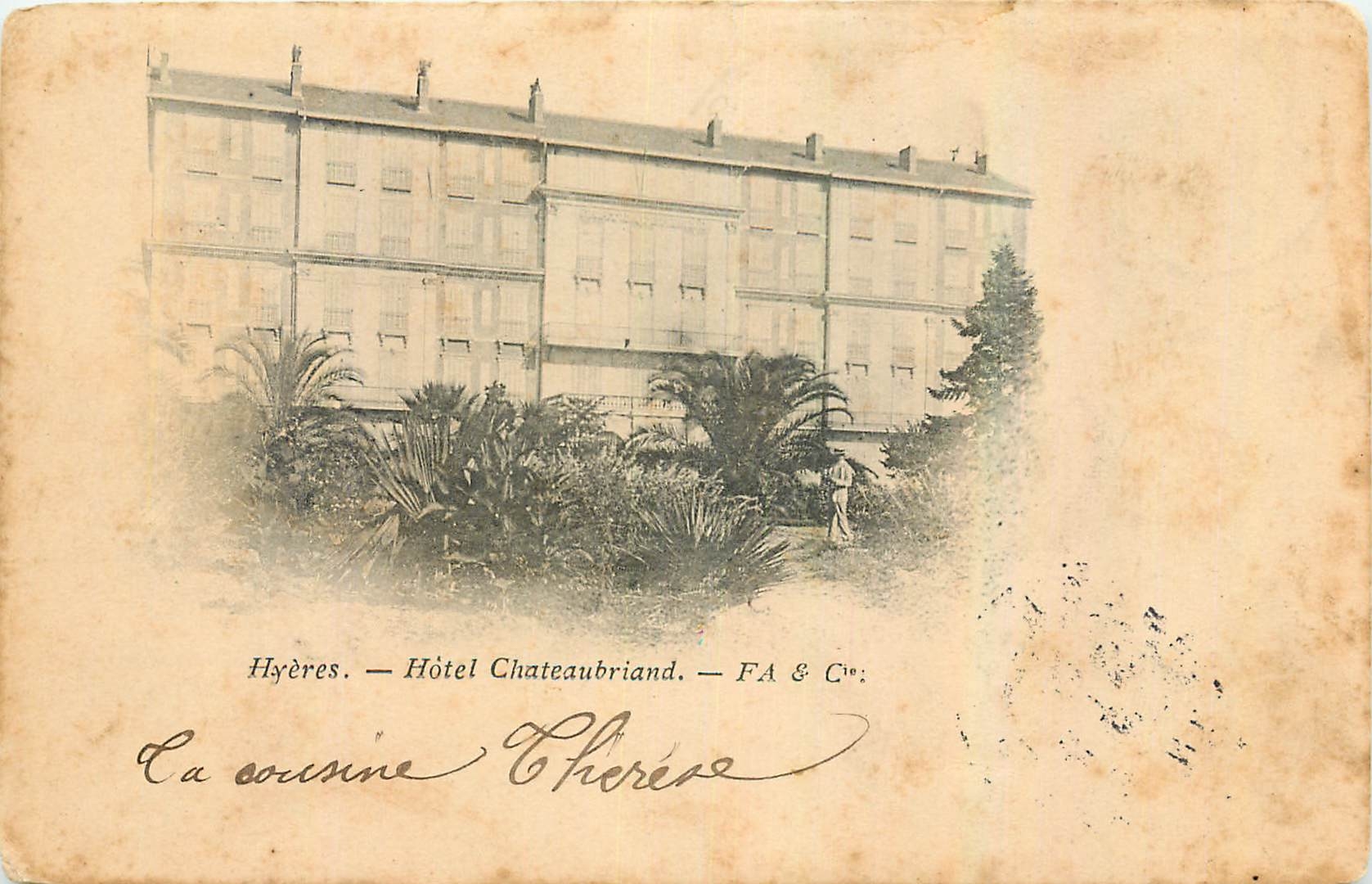 CPA Hyeres Hotel Chateaubriand 