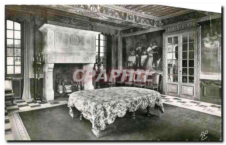 CPM Chateau de Gros Bois S et O La Salle a Manger 