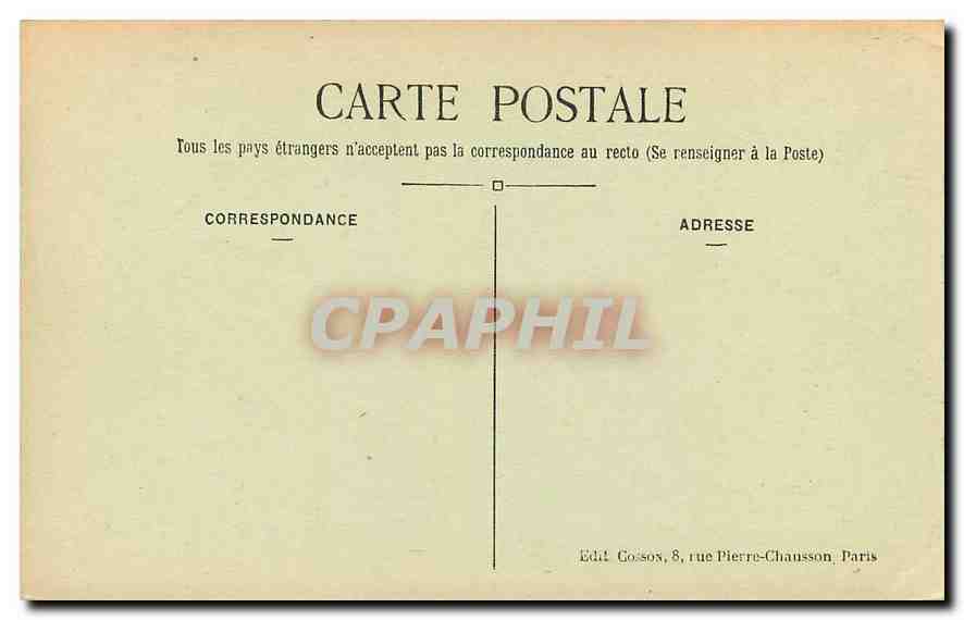 CPA Malmaison La Salle de bain  — Rückseite