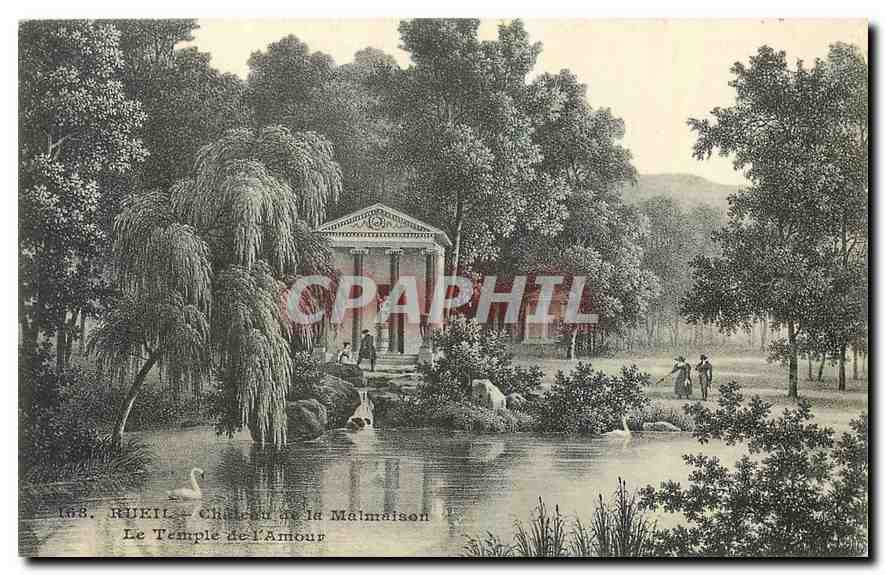 CPA Rueil Chateau de la Malmaison Le Temple de l'Amour 
